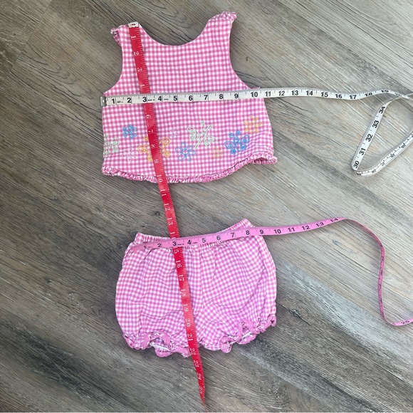 Baby UR It gingham ruffle bloomer shorts - Picture 7 of 7